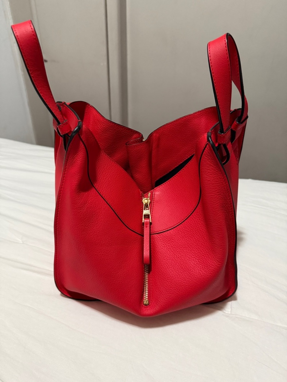 LOEWE
Calfskin Small Hammock Shoulder
Bag Scarlet Red